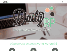Tablet Screenshot of daily-rp.com